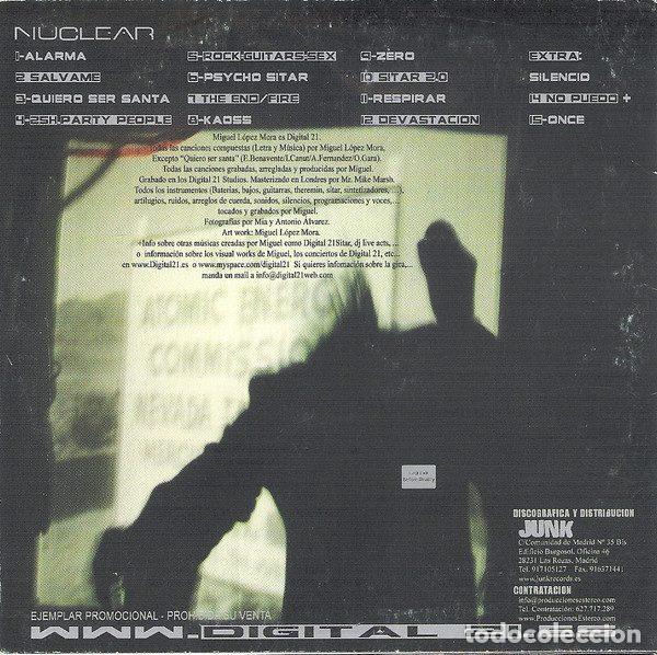 CDs de m&uacute;sica: Digital 21 &ndash; Nuclear (CD, Junk Records none) - Foto 2