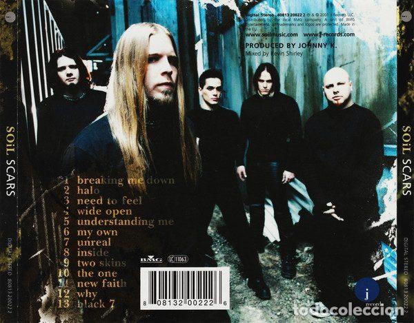 CDs de m&uacute;sica: SOiL &ndash; Scars (CD, J Records 80813 20022 2) - Foto 2