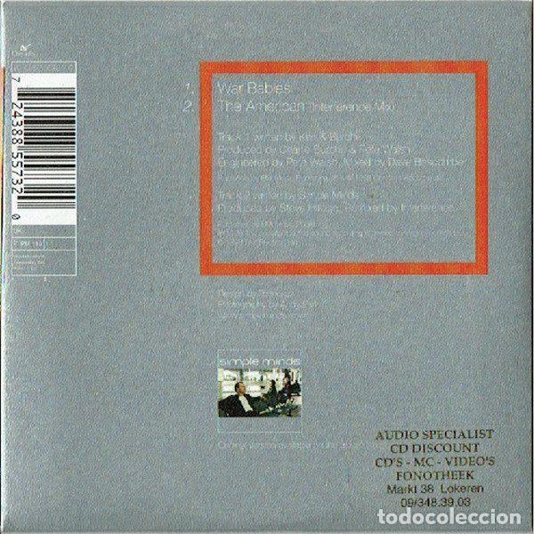 CDs de m&uacute;sica: Simple Minds &ndash; War Babies (CD, Chrysalis 7243 8 85573 2 0) - Foto 2