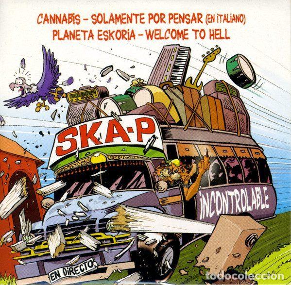 CD de M&uacute;sica: Ska-P &ndash; Cannabis (CD, RCA 82876 578092)