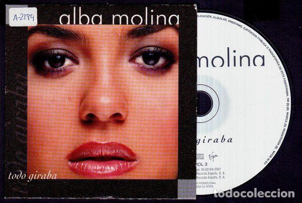 CDs de m&uacute;sica: Alba Molina &ndash; Todo Giraba (CD, Virgin MOL 3) - Foto 4