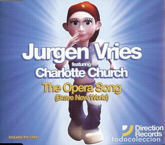 CD de M&uacute;sica: Jurgen Vries Featuring Charlotte Church &ndash; The Opera Song (Brave New World) (CD, Direction...