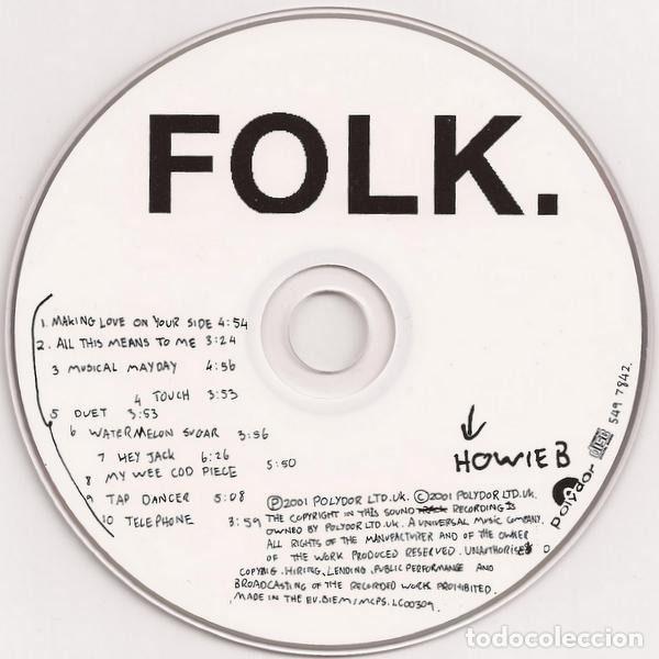 CDs de m&uacute;sica: Howie B. &ndash; Folk. (CD, Polydor 549 7842) - Foto 3