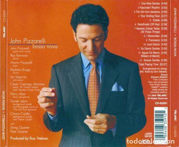 CDs de m&uacute;sica: John Pizzarelli &ndash; Bossa Nova (CD, Telarc CD-83591) - Foto 3