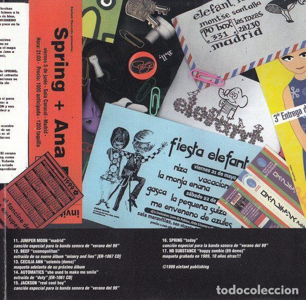 CDs de m&uacute;sica: Various &ndash; Verano Del 99 (CD, Elefant Records ER-1062) - Foto 5