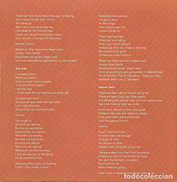 CDs de m&uacute;sica: Dina Carroll &ndash; So Close (CD, A&M PM 540 034-2) - Foto 8