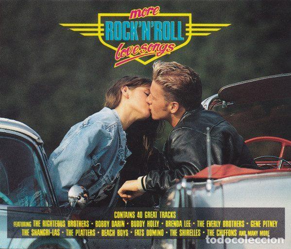 CD de M&uacute;sica: Various &ndash; More Rock 'N' Roll Love Songs (CD, Dino Entertainment DIN CD 30)