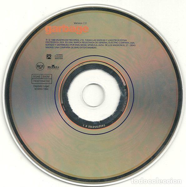 CDs de m&uacute;sica: Garbage &ndash; Version 2.0 (CD, Mushroom 74321 55410 2 8) - Foto 3