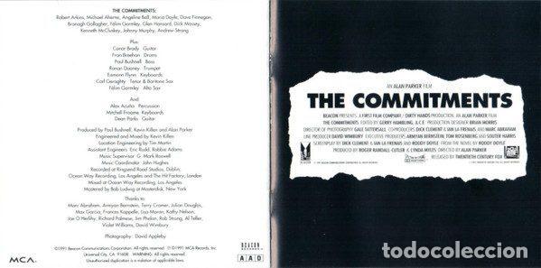 CDs de m&uacute;sica: The Commitments &ndash; The Commitments (Original Motion Picture Soundtrack) (CD, MCA Records MCD 10286) - Foto 9
