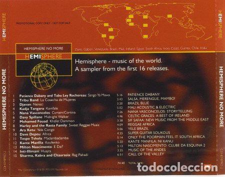 CDs de m&uacute;sica: Various &ndash; Hemisphere No More (CD, Hemisphere CDHEMIPRO 2) - Foto 2