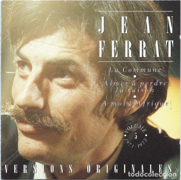 CD de M&uacute;sica: Jean Ferrat &ndash; Les Ann&eacute;es Barclay Volume 5 - 1971-1972 (CD, Barclay 511996-2)