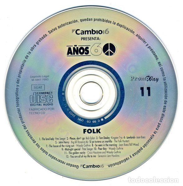 CDs de m&uacute;sica: Various &ndash; Folk (CD, Cambio 16 none) - Foto 3