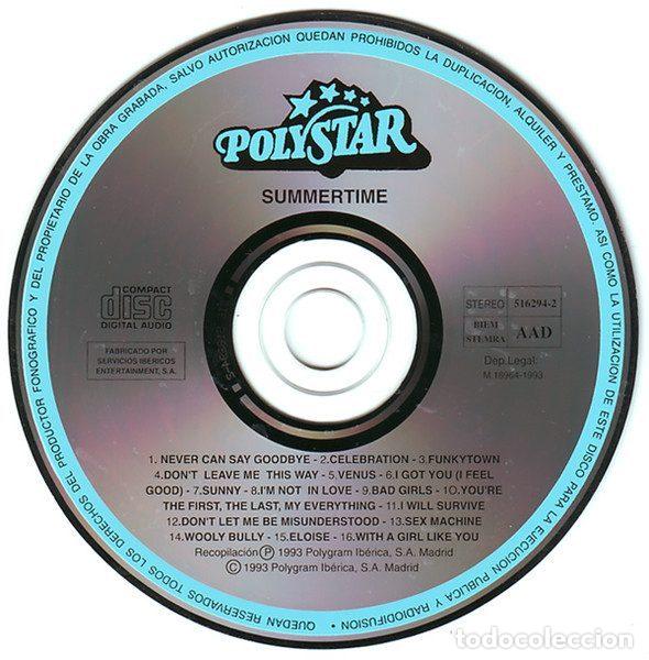 CDs de m&uacute;sica: Various &ndash; Summertime (CD, Polystar 516 294-2) - Foto 4