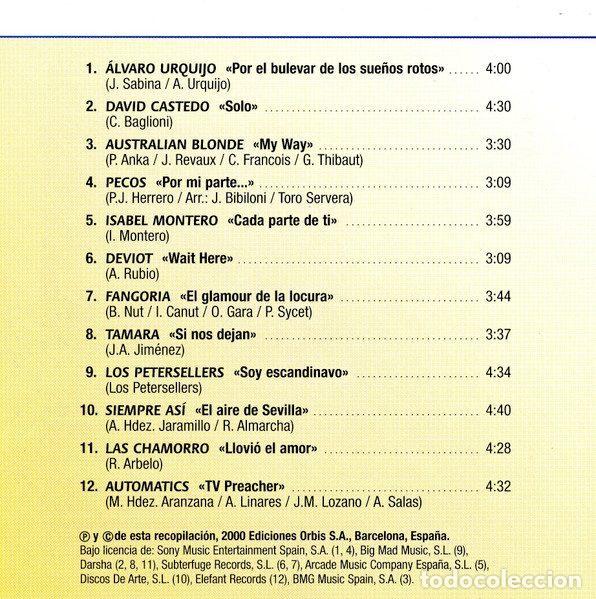 CDs de m&uacute;sica: Various &ndash; Pop Espa&ntilde;ol 99 (CD, Orbis POP-40) - Foto 2
