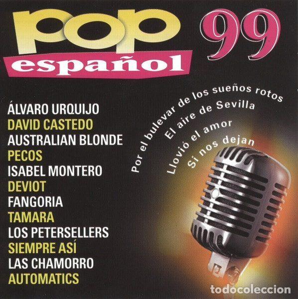 CD di Musica: Various &ndash; Pop Espa&ntilde;ol 99 (CD, Orbis POP-40)