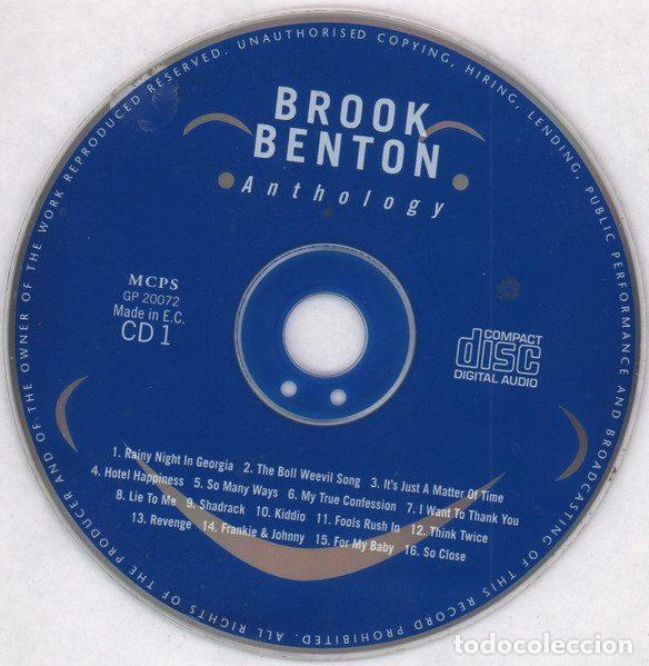 CDs de m&uacute;sica: Brook Benton &ndash; Anthology (CD, Digimode GP 20072) - Foto 3