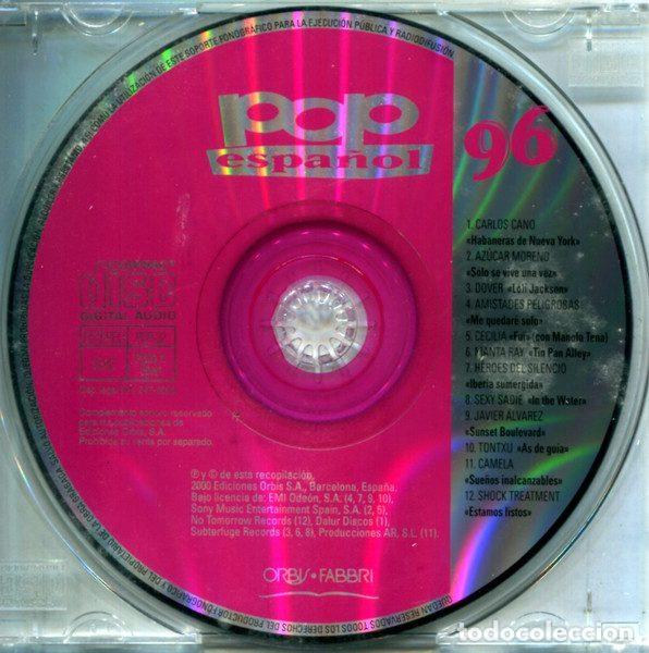 CDs de m&uacute;sica: Various &ndash; Pop Espa&ntilde;ol 96 (CD, Orbis POP-32) - Foto 4