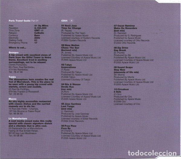 CDs de m&uacute;sica: Various &ndash; Destination: Paris (CD, Bar De Lune BDESTCD04) - Foto 8