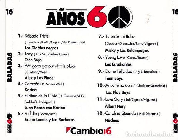 CDs de m&uacute;sica: Various &ndash; Baladas (CD, Cambio 16 none) - Foto 2