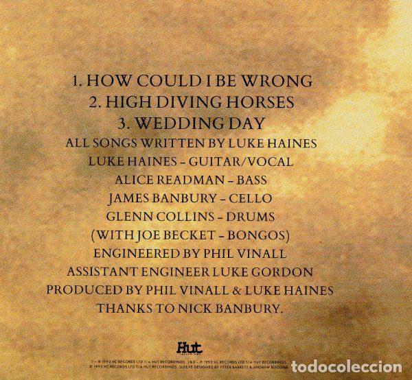 CDs de m&uacute;sica: The Auteurs &ndash; How Could I Be Wrong (CD, Hut Recordings HUTCD 28) - Foto 2