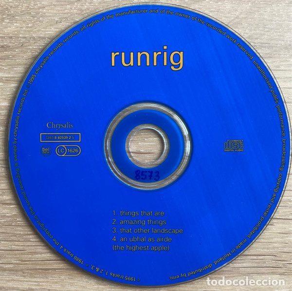 CDs de m&uacute;sica: Runrig &ndash; Things That Are (CD, Chrysalis 7243 8 82539 2 5) - Foto 3
