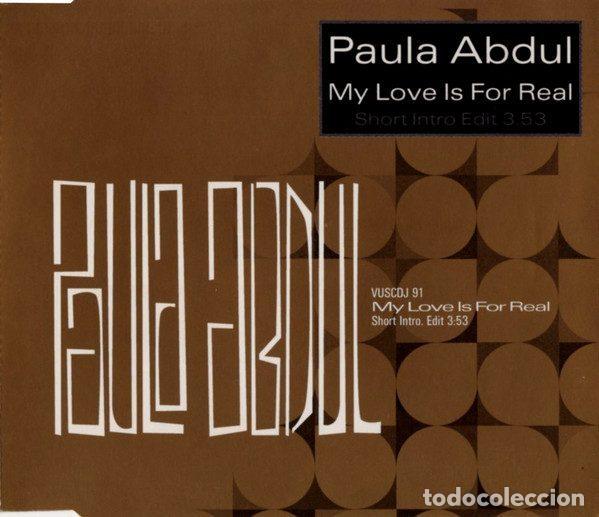 Musik-CDs: Paula Abdul &ndash; My Love Is For Real (CD, Virgin VUSCDJ 91)