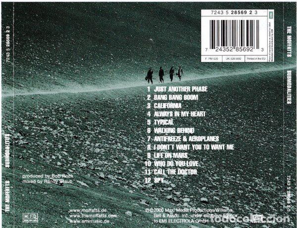 CDs de m&uacute;sica: The Moffatts &ndash; Submodalities (CD, EMI Electrola 7243 5 28569 2 3) - Foto 3
