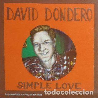 CDs de m&uacute;sica: David Dondero &ndash; Simple Love (CD, Affairs Of The Heart HUG001CD)