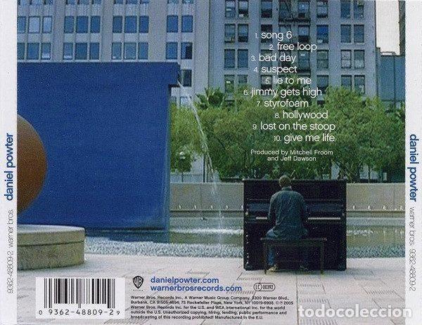 CDs de m&uacute;sica: Daniel Powter &ndash; DP (CD, Warner Bros. Records 9362-48809-2) - Foto 2