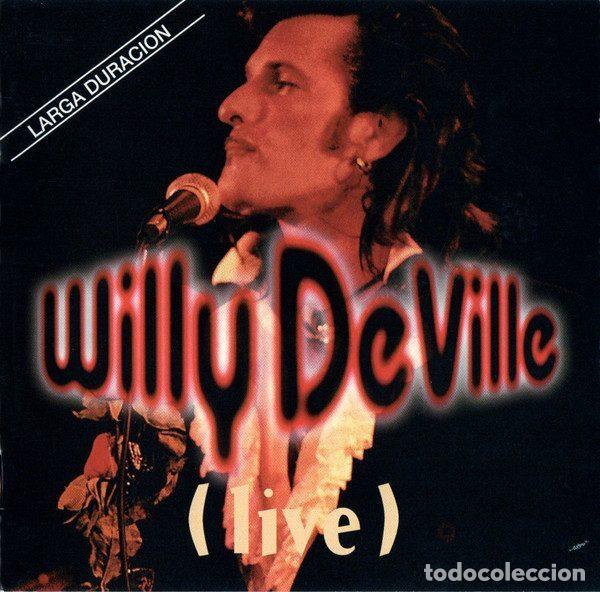 CD de M&uacute;sica: Willy DeVille &ndash; (Live) (CD, T&aacute;bata M&uacute;sica Y Letra TB CD-109)