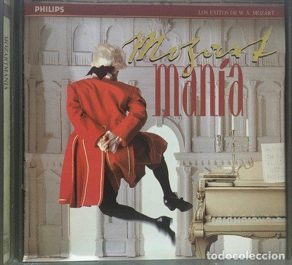 Music CDs: Wolfgang Amadeus Mozart &ndash; Mozart Mania (Los Exitos De W. A. Mozart) (CD, Philips Classics 432 761-2)