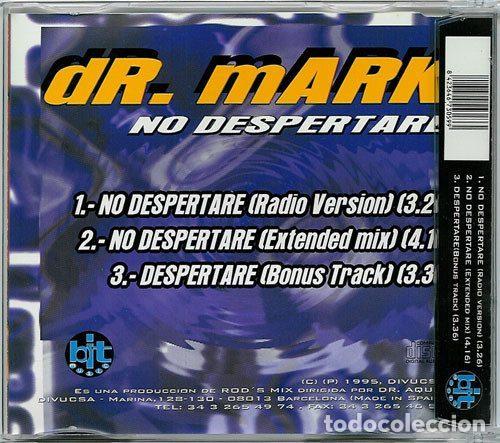 CDs de m&uacute;sica: Dr. Mark &ndash; No Despertare (CD, Bit Music 73-059) - Foto 2