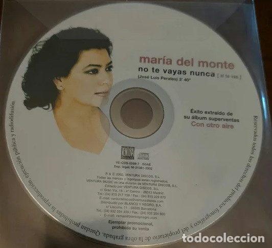 CD de M&uacute;sica: Mar&iacute;a Del Monte &ndash; No Te Vayas Nunca (CD, Ventura Music VE-CDS-0269-7)
