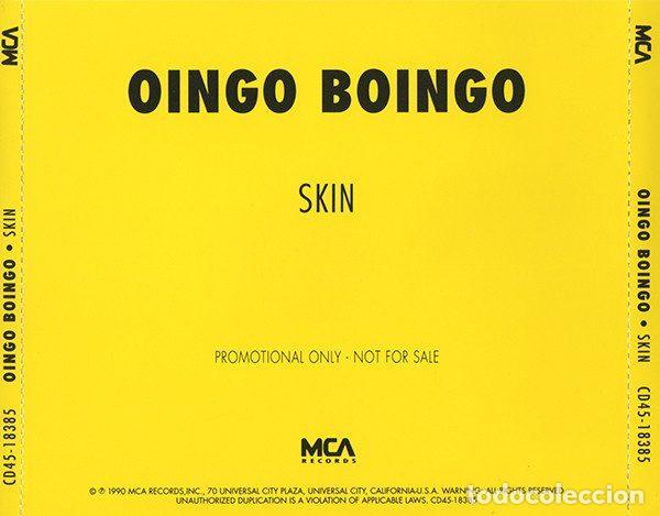 Music CDs: Oingo Boingo &ndash; Skin (CD, MCA Records CD45-18385)