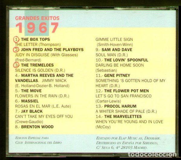 CDs de m&uacute;sica: Various &ndash; Grandes Exitos 1967 (CD, Los 60 De Los 60 50901967) - Foto 2