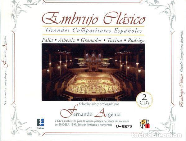 CD de M&uacute;sica: Various &ndash; Embrujo Cl&aacute;sico. Grandes Compositores Espa&ntilde;oles (CD, Alfa Delta AD-04651)