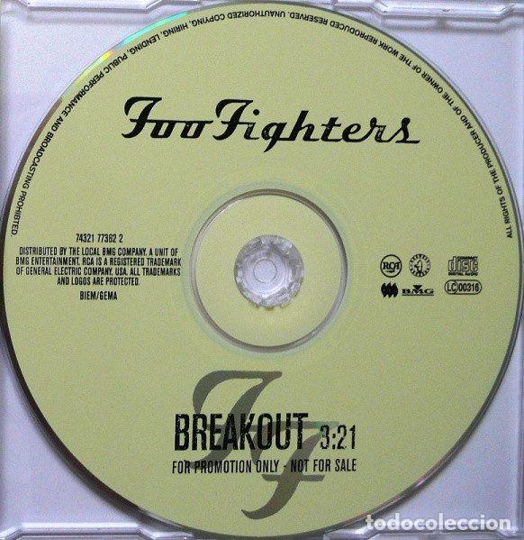 CDs de m&uacute;sica: Foo Fighters &ndash; Breakout (CD, RCA 74321 77362 2) - Foto 3