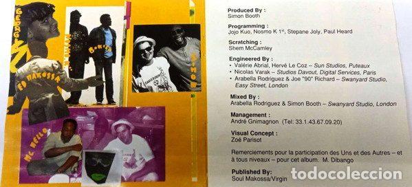 CDs de m&uacute;sica: Manu Dibango Featuring MC Mell O &ndash; Polysoniʞ (CD, Expression Records EXPCD7) - Foto 3