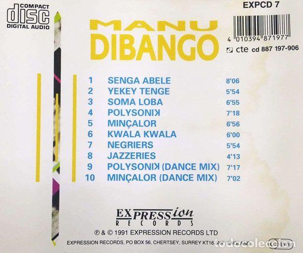 CDs de m&uacute;sica: Manu Dibango Featuring MC Mell O &ndash; Polysoniʞ (CD, Expression Records EXPCD7) - Foto 7