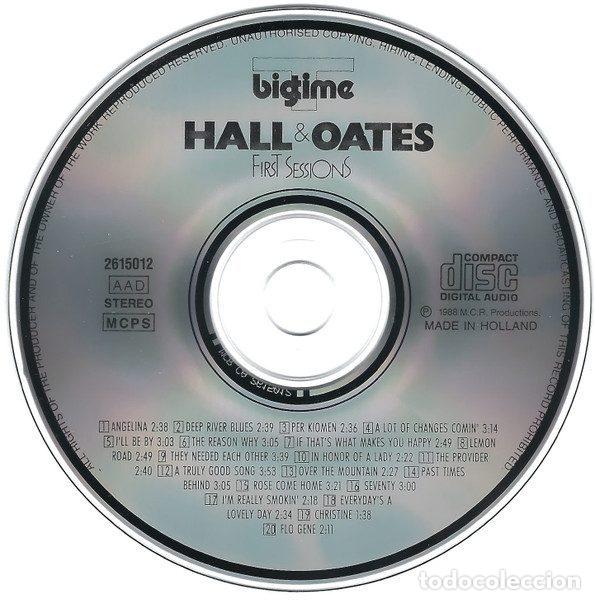 CDs de m&uacute;sica: Hall & Oates &ndash; First Sessions (CD, Bigtime 2615012) - Foto 3
