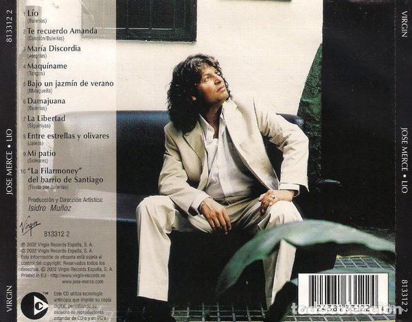 CDs de m&uacute;sica: Jos&eacute; Merc&eacute; &ndash; L&iacute;o (CD, Virgin 813312 2) - Foto 2