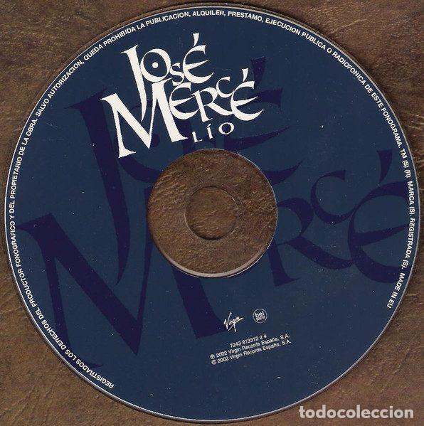 CDs de m&uacute;sica: Jos&eacute; Merc&eacute; &ndash; L&iacute;o (CD, Virgin 813312 2) - Foto 3