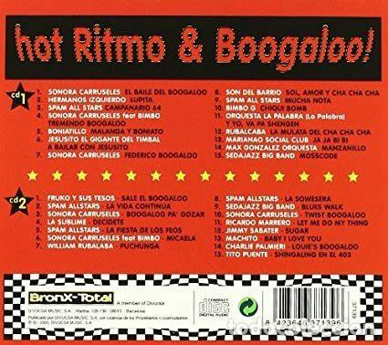 CDs de m&uacute;sica: Various &ndash; Hot Ritmo & Boogaloo! (CD, Divucsa 37139A) - Foto 2