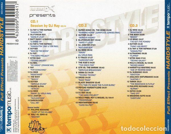 CDs de m&uacute;sica: Various &ndash; Full Effect Presents Hardstyle (CD, Full Effect FE0041CD) - Foto 2