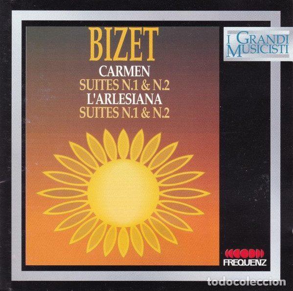 CDs de m&uacute;sica: Bizet &ndash; Carmen, Suites N.1 & N.2 - L'Arlesiana, Suites N.1 & N.2 (CD, Frequenz 045-024)
