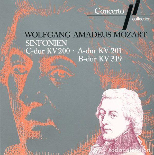 CDs de m&uacute;sica: Wolfgang Amadeus Mozart &ndash; Sinfonien C-Dur KV 200 - A-Dur KV 201 B-Dur KV 319 (CD, Concerto...