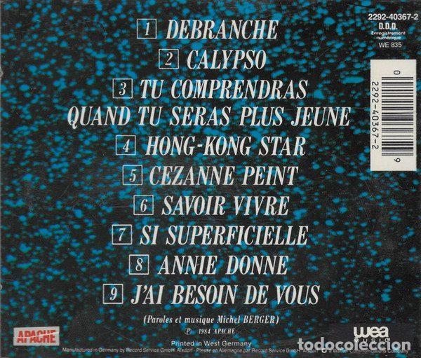 CDs de m&uacute;sica: France Gall &ndash; D&eacute;branche! (CD, Apache 2292-40367-2) - Foto 2