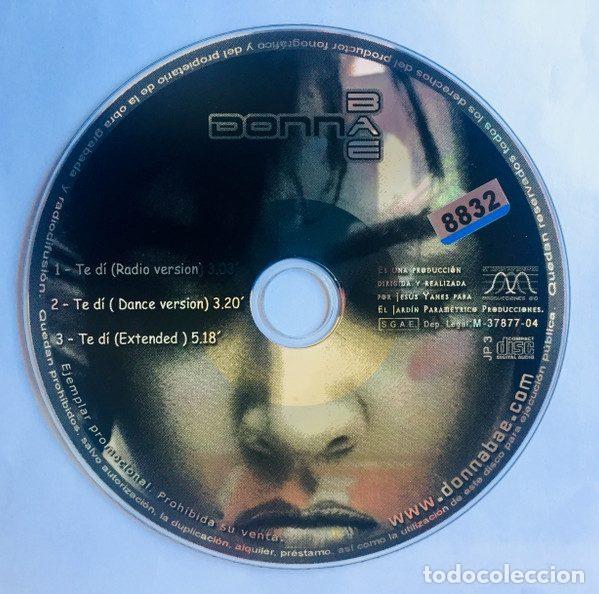 CDs de m&uacute;sica: Donna Bae &ndash; Te D&iacute; (CD, El Jard&iacute;n Param&eacute;trico JP 3) - Foto 3