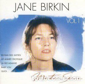 CDs de m&uacute;sica: Jane Birkin &ndash; Vol. 1 (CD, Podis 832 231-2)