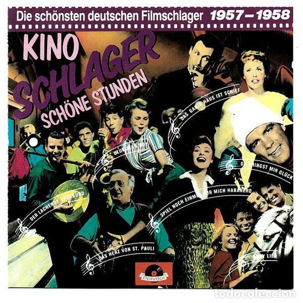 Music CDs: Various &ndash; Kino Schlager - Sch&ouml;ne Stunden 1957 - 1958 (CD, Polydor 819 717-2)